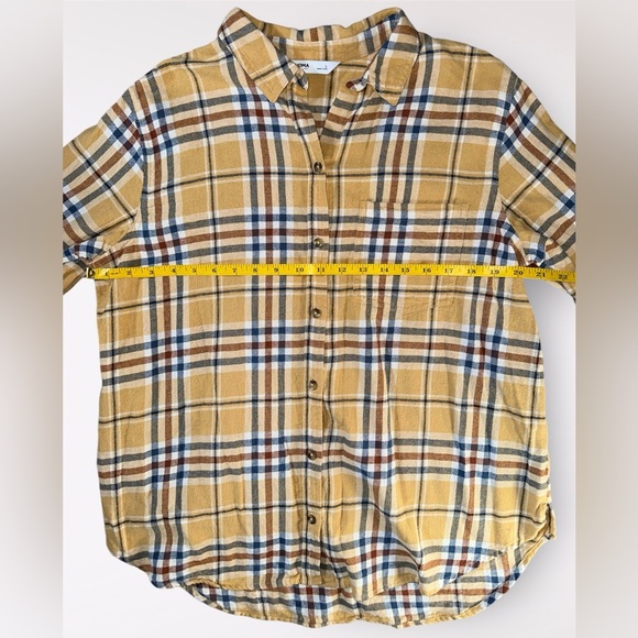 Sonoma Goods For Life Everyday Flannel Shirt Large - Picture 6 of 7